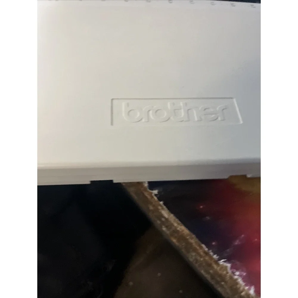 Brother AX-250 Portable Electronic Typewriter Manual Keyboard - Untested